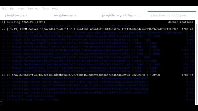 gpt-neox docker container -- failed build: смотреть онлайн
