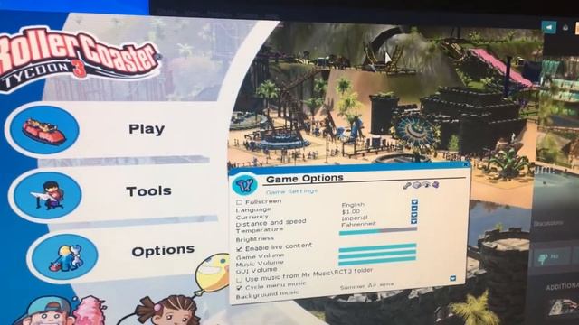 Roller Coaster Tycoon 3 display issue. Purple blinking screen and overlay issue;Turn Off Full Scree смотреть онлайн