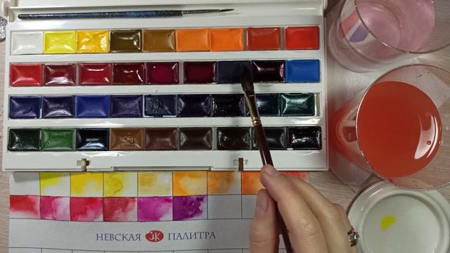 Релакс-выкраска. Белые ночи 36 цветов. Невская палитра. АСМР смотреть онлайн