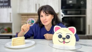 Без СЛИВОКторт "ТВОРОЖНЫЙ СЫРОК"/ ДЕТСКИЙ торт / - Я-ТОРТодел❤️