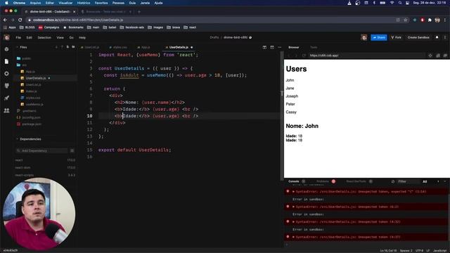 Não utilize React.useMemo em avaliações triviais смотреть онлайн