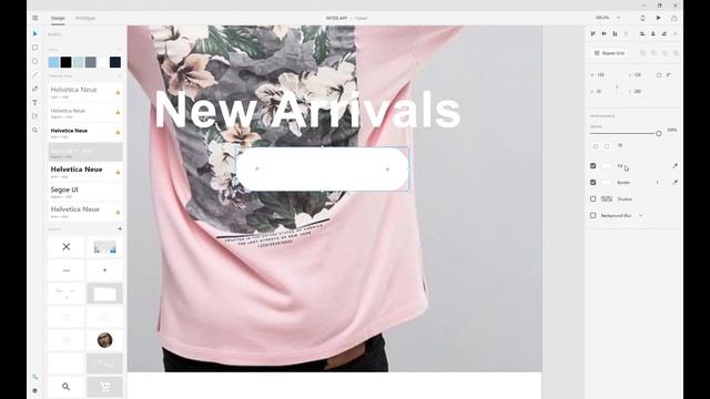 Intide shop development & refinement Adobe XD смотреть онлайн