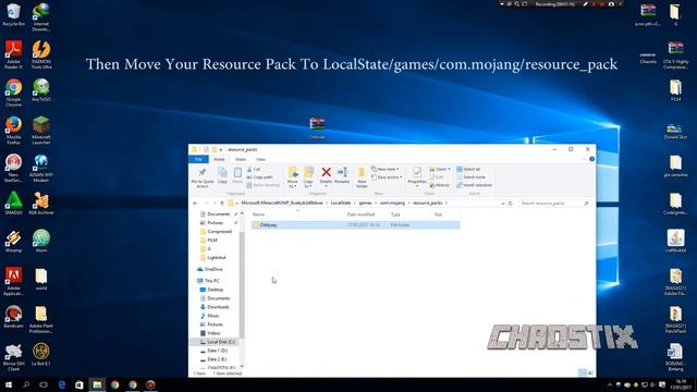 How To Install Resource Pack Or Shader Into Minecraft Windows 10 Edition Simplified смотреть онлайн