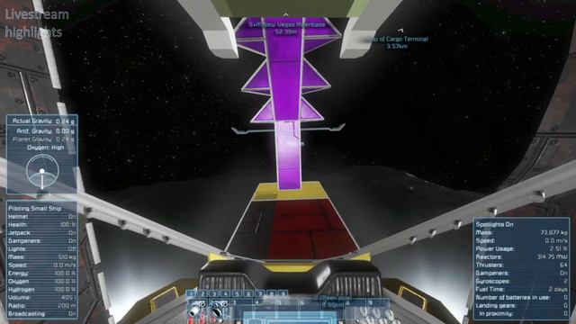 S3E112 Sal Plays Nidd Space Engineers - Testing Connectors смотреть онлайн