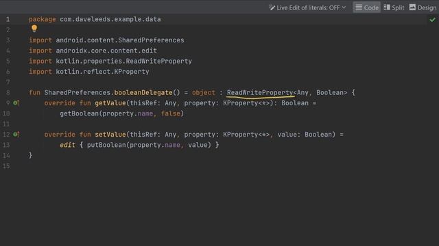 Easy SharedPreferences with Delegated Properties in Kotlin смотреть онлайн