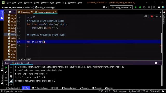 Python Tutorial Day9 |String Operations & Traversal PART-1|Python for beginners |Code With Subbu смотреть онлайн