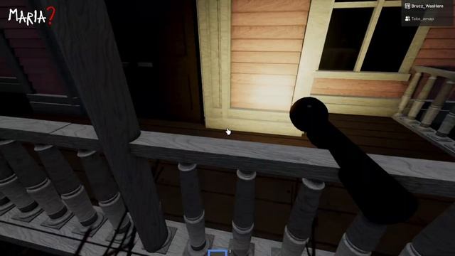 Playing "Maria?" Horror Game with my sister | Roblox Gameplay смотреть онлайн