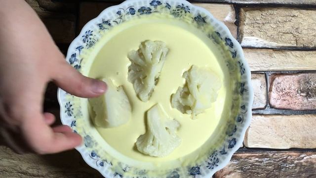 Cauliflower In Batter. You'll Lick Your Fingers!