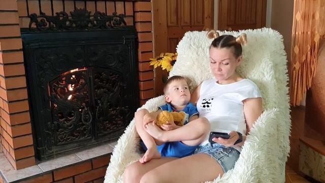 Семья Симановых.  Сказка Хребет березовой рощи.