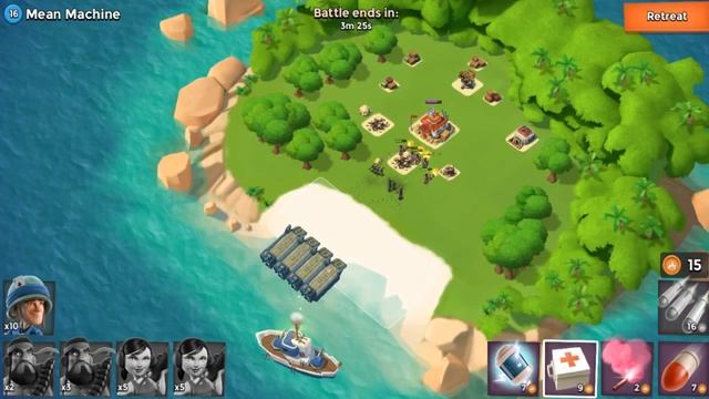 Boom Beach Gameplay Walkthrough - Mean Machine for Android/IOS смотреть онлайн