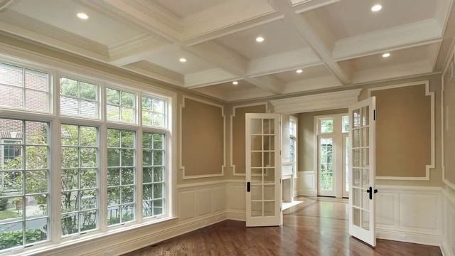 Отделка интерьера молдингом: дизайн, материалы, монтаж смотреть онлайн