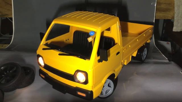 WPL D12 change wheel color ??? смотреть онлайн
