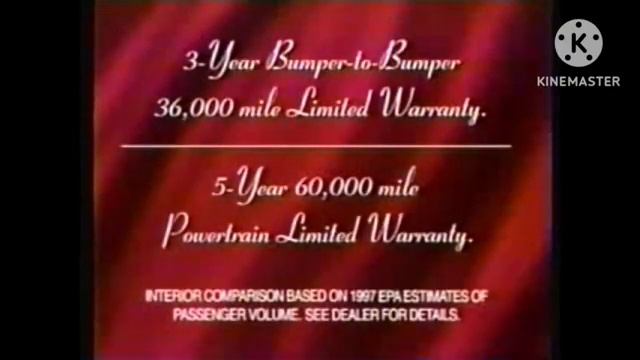 Hyundai (1997) TV Commercial смотреть онлайн