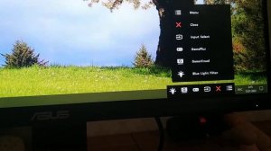 Как разблокировать меню кнопок монитора ASUS TUF Gaming VG249Q