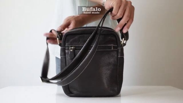 Bufalo UJ33 - Сумка кожаная через плечо смотреть онлайн
