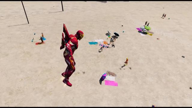 IRON MAN VS HEATBLAST - BEN 10 смотреть онлайн