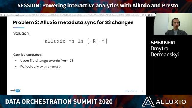 Powering Interactive Analytics with Alluxio and Presto at WalkMe смотреть онлайн