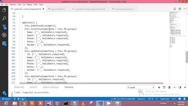 Angular 8 CRUD with Web API смотреть онлайн