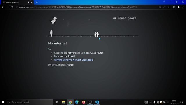 AutoPlay The Chrome Dinosaur Game Using Python смотреть онлайн