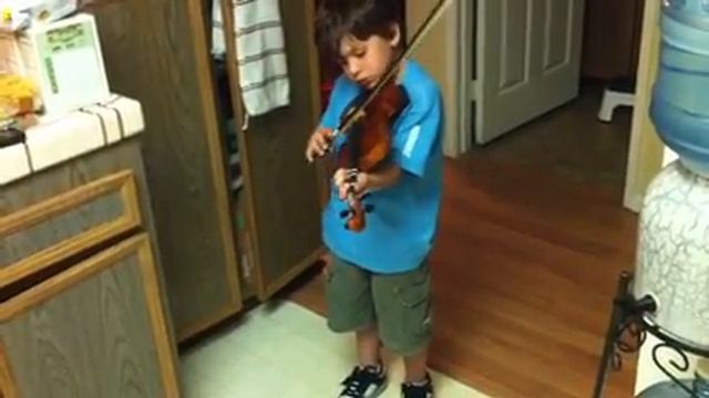 Jack Vitale on the violin смотреть онлайн