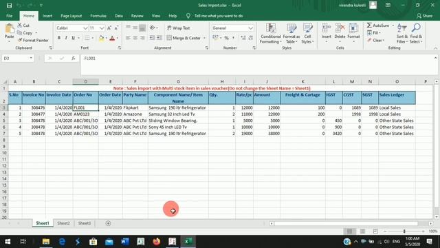 How to Import Data from Excel To Tally ERP 9 I Free TDL TCP I Tally excel import utility смотреть онлайн