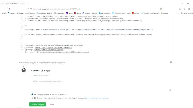 How to make an awesome README.md for your GitHub Profile with video? , images? , icons⚛ and text?! смотреть онлайн