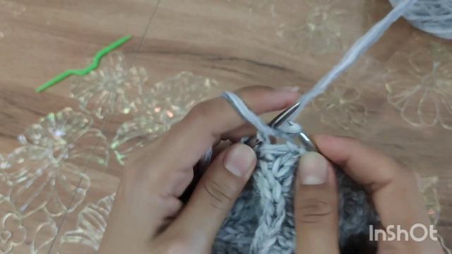 мастер-класс тёплая шапка спицами красивой резинкой ! смотреть онлайн