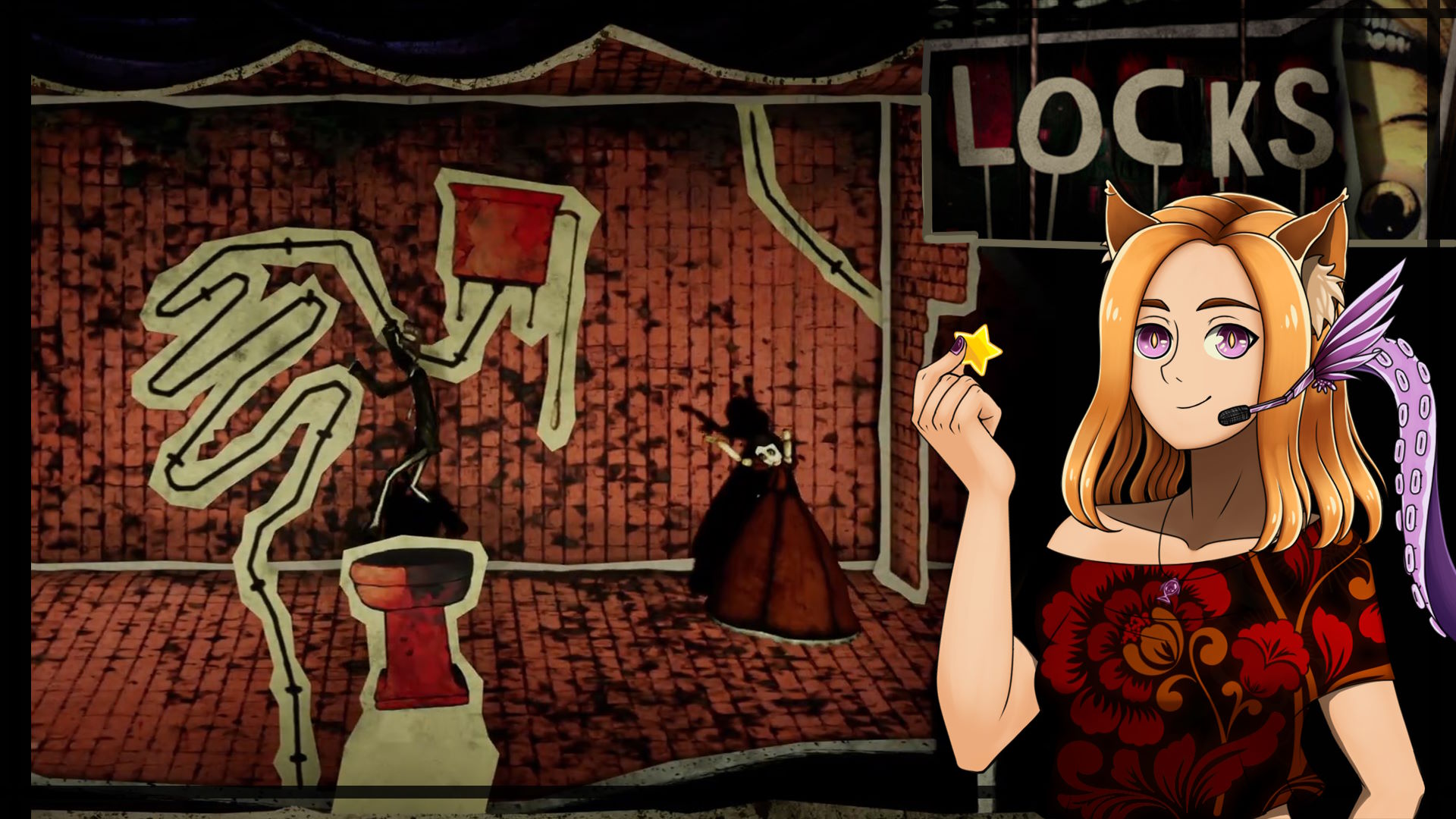 💀В кукольном театре сегодня не спокойно 💀 || Locks (DEMO)