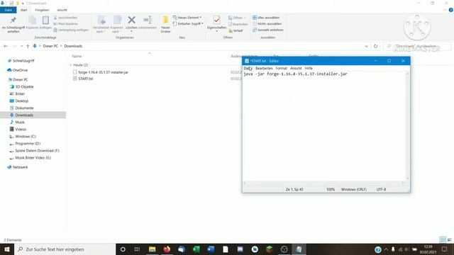 FORGE auf Windows installieren 2023! | Minecraft Java Tutorial смотреть онлайн
