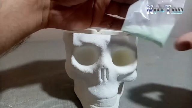 Светящаяся пепельница Нокстон - люминофор ТАТ 33 в работе смотреть онлайн