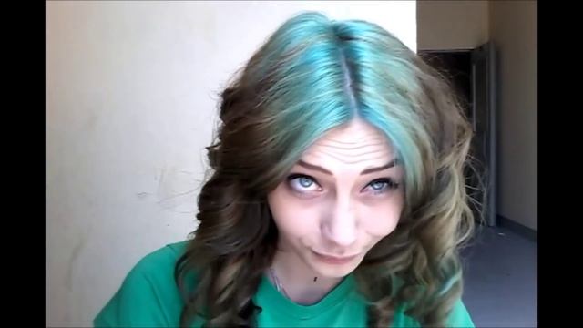 Вот что что получилось от краски Crazy color(Crazy color на черные волосы после осветлителя) смотреть онлайн