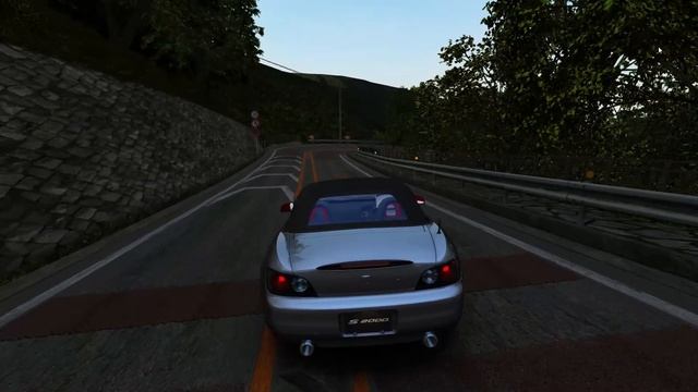 Honda S2000 hairpin turns on Nanamagari (Assetto Corsa) смотреть онлайн