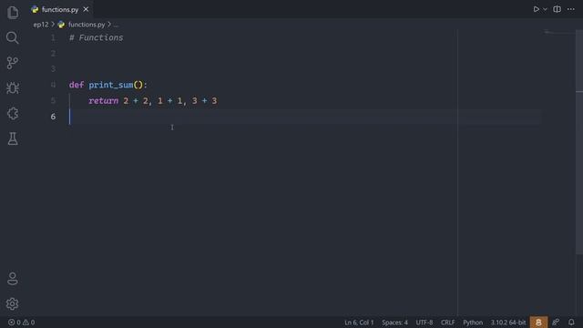 [12] Learn Python - Functions смотреть онлайн