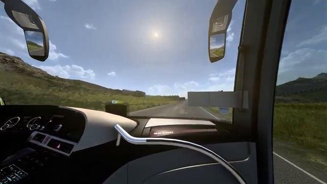 ETS2 1.47 Bus Mods | Business Class Journey | Mercedes-Benz Setra S516 HD Gameplay смотреть онлайн