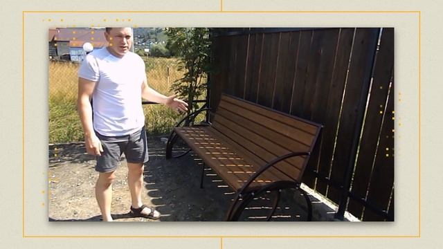 Скамейка трансформер №2 с проходом | Садовая мебель | Transformable table and bench DIY смотреть онлайн