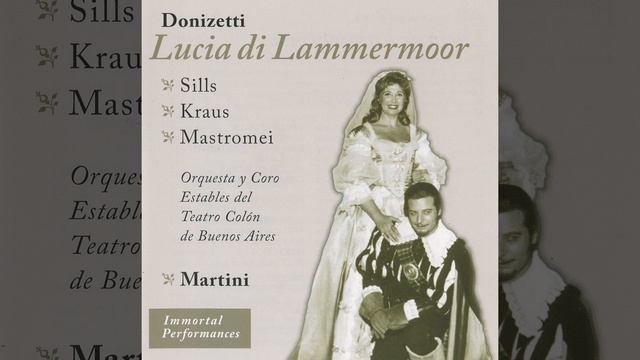 Lucia Di Lammermoor: Act II Scene 1: Al Ben De' Tuoi Qual Vittima (Raimondo)