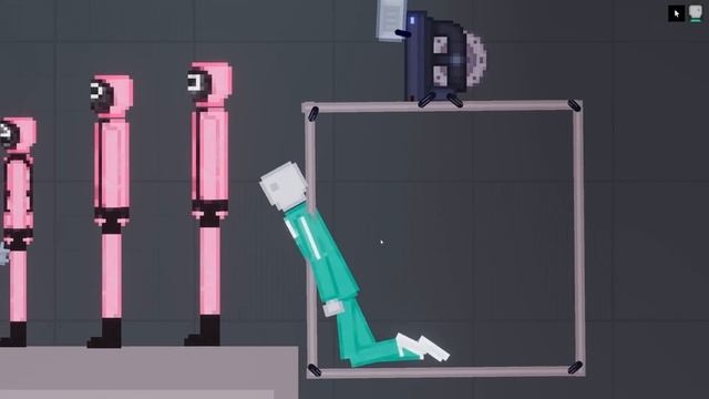 SQUID GAME but for RAGDOLLS - People Playground Gameplay смотреть онлайн