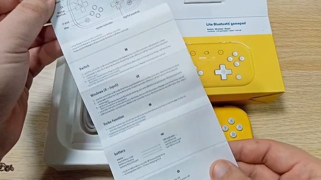 Обзор контроллера 8BitDo Lite Blueetooth Gamepad для консоли Nintendo Switch смотреть онлайн