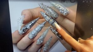 НАРАЩИВАЮ НОГТИ САМА СЕБЕ ?| делаю НЕОБЫЧНЫЙ ДИЗАЙН ??маникюр самой себе часть 5?