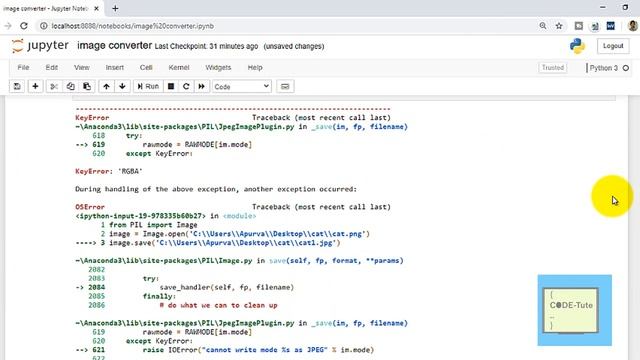 Convert Image PNG to JPG | Python Programming смотреть онлайн