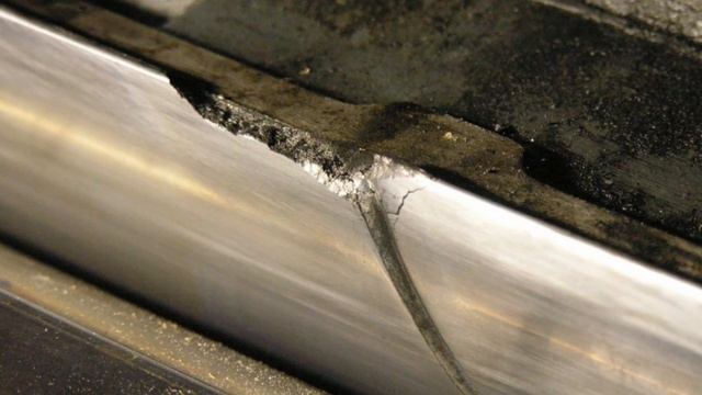 Ремонт печатных цилиндров. Пример повреждений поверхности цилиндров смотреть онлайн