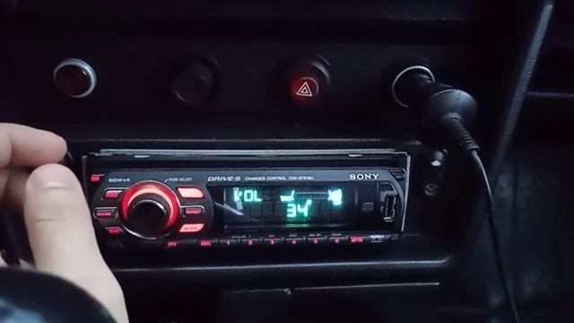 Блютуз в магнитоле Sony пример работы модуля.