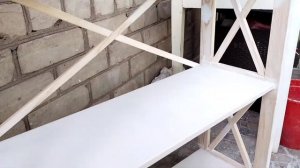 Чем покрасить деревянный стеллаж | Реставрация и перекраска мебели. Urban мастерская