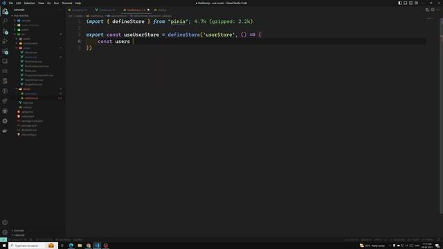 73. Getters Properties in Pinia and access getters across Stores in Vue Composition API - Vue 3 смотреть онлайн