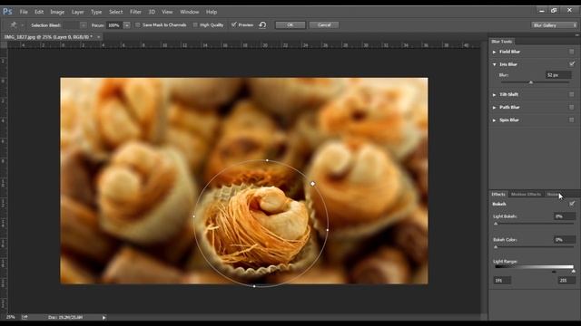 ما الجديد في Adobe Photoshop cc 2015 :: Blur Gallery Effects смотреть онлайн