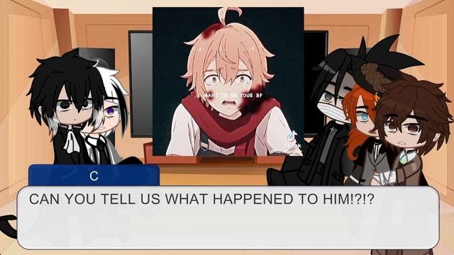 BSD react to Higuchi past as Rachel Gardner//BSD x Death of Angel смотреть онлайн
