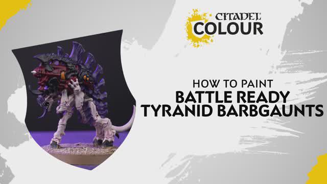 Warhammer 40000 How To Paint - Battle Ready Tyranid Barbgaunt