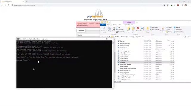[EP.พิเศษ] ติดตั้ง phpMyAdmin และ set password เตรียม สำหรับโปรเจค смотреть онлайн