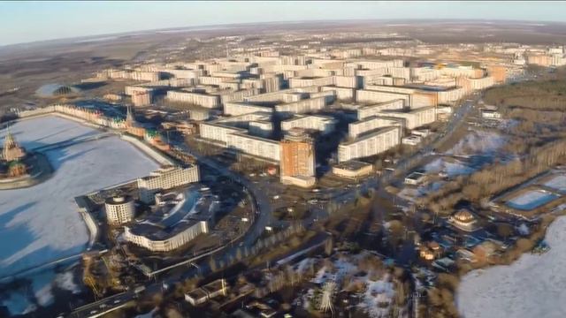 Йошкар-Ола с высоты 250 метров (Фантик 2 & GoPro3+Black) смотреть онлайн