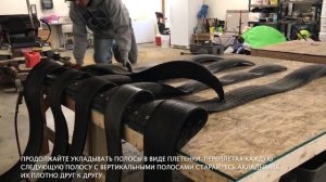 Изготовление резиновых матов из автомобильных покрышек